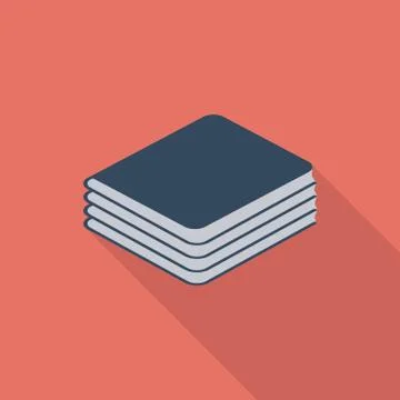 Book. Single icon Stock Illustration