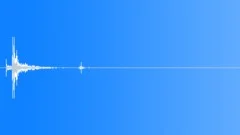 Book softcover drop wood 03 Sound Effect