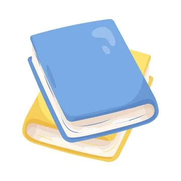 Book stack Stock Illustration
