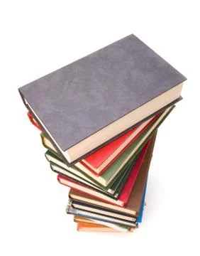 Book stack Foto stock
