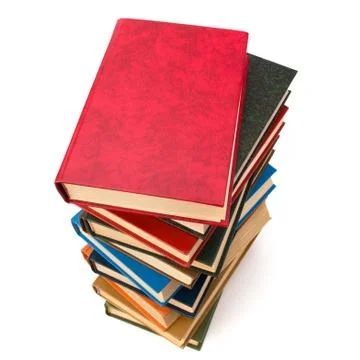 Book stack Stockfoto's