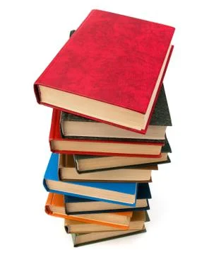Book stack Foto stock