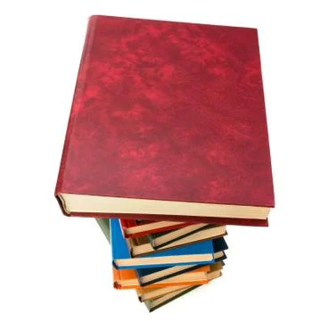Book stack Foto stock