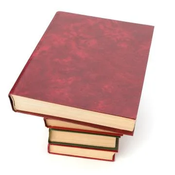 Book stack Foto stock
