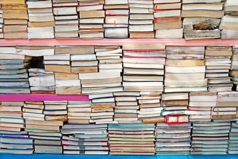 Book stack Stock Photos