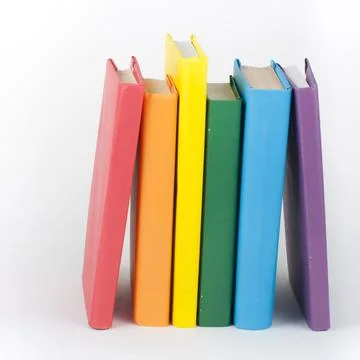Book stacking. Open book, hardback books on white background. Back to schoo.. Stock Photos