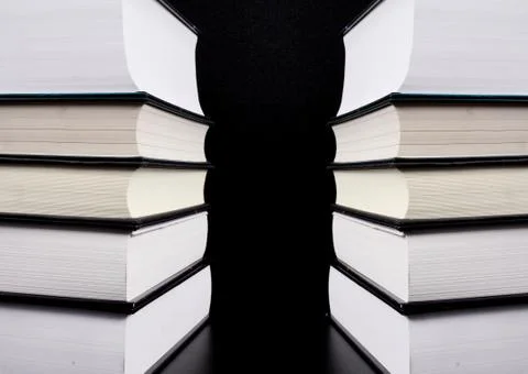 Book stacks Stock Photos