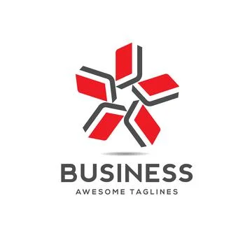 Book star logo vector design Stock Illustration