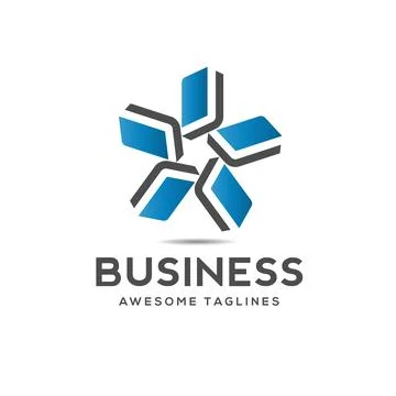 Book star logo vector design Stock Illustration