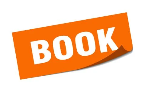 Book sticker. book square isolated sign. book Stock Illustration