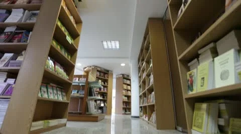 BOOK STORE 스톡 동영상 20440660