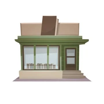 Book Store Stock Illustration