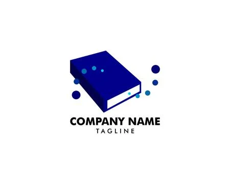 Book store logo icon vector template Stock Illustration
