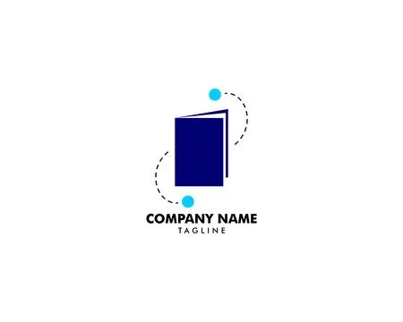 Book store logo icon vector template Stock Illustration