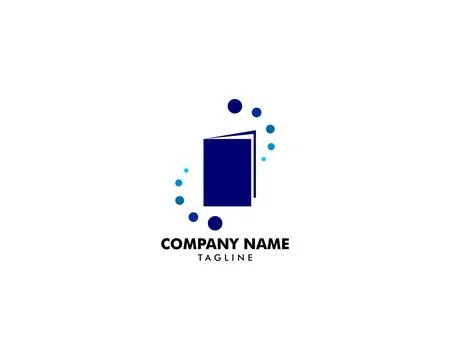 Book store logo icon vector template Stock Illustration