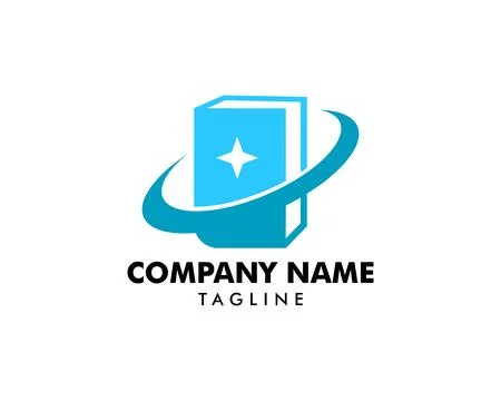 Book store logo icon vector template Stock Illustration