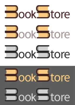 Book Store Logo Stock Illustration