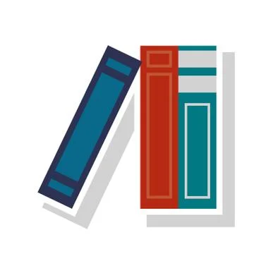 Book supply for school design Stock Illustration