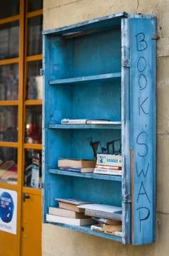 Book swap Stock Photos