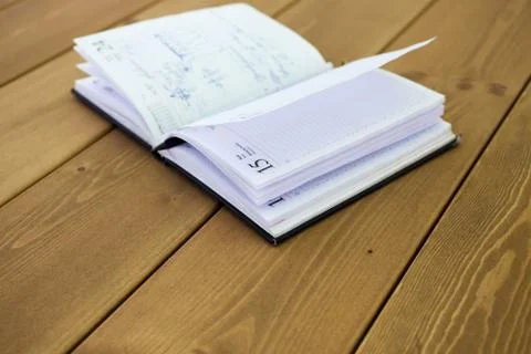 The book on a table Stock Photos