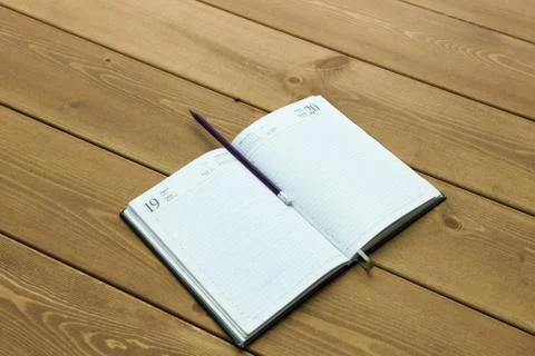 The book on a table Stock Photos