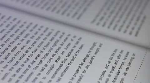 Book on a touch screen tablet computer. (3) Stock Footage 2975051