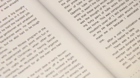 Book on a touch screen tablet computer. (1) Stock-Footage 2975865