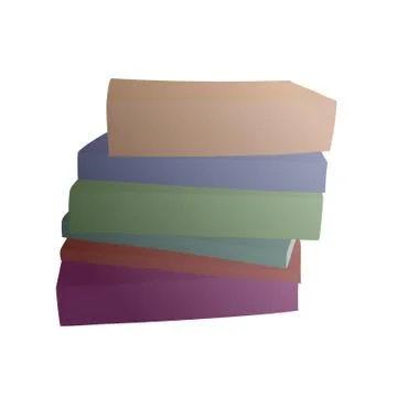 Book vector art with lighting 스톡 일러스트