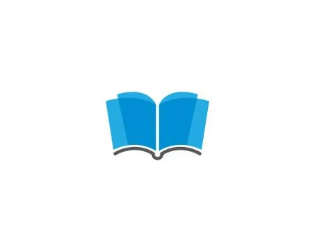 Book vector symbol icon Illustrazione stock