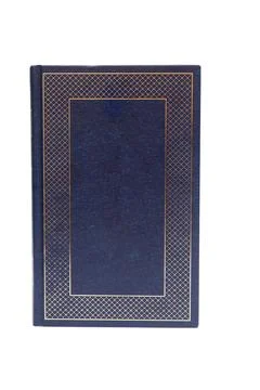 Book on white background, emphasizing reading and imagination. book are tes.. Stock Photos