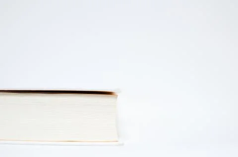 Book on white background Stock Photos