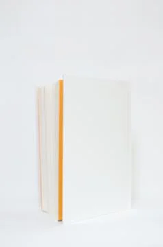 Book on white background Foto stock