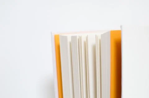 Book on white background Stock Photos