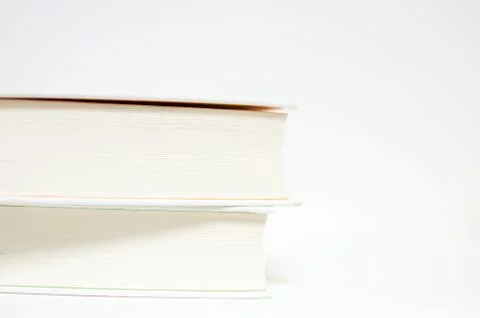 Book on white background Stock Photos