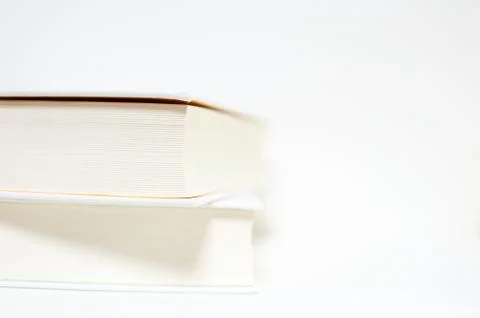 Book on white background Stock Photos