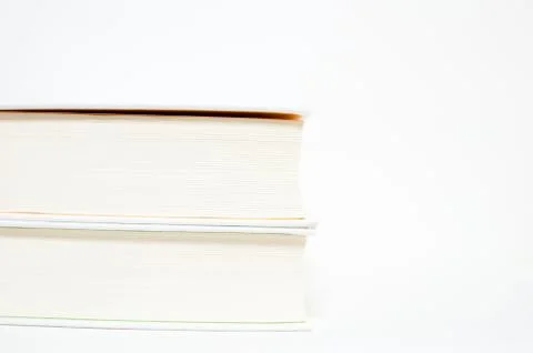 Book on white background Stock Photos