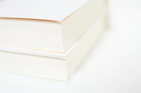 Book on white background Stock Photos
