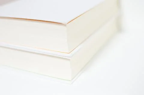 Book on white background Stock Photos