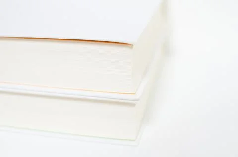 Book on white background Stock Photos