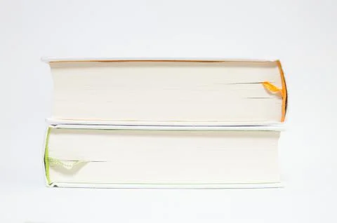Book on white background Stock Photos