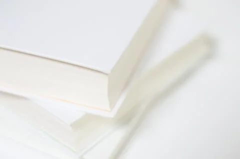 Book on white background Stock Photos