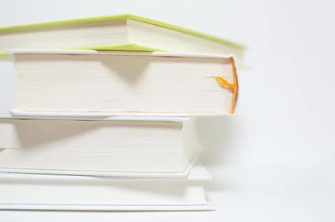 Book on white background Stock Photos