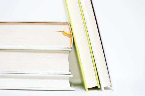 Book on white background Stock Photos