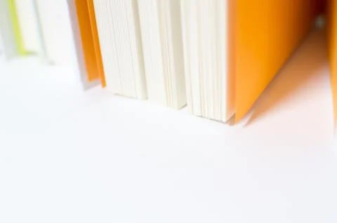 Book on white background Stock Photos