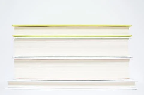 Book on white background Stock Photos