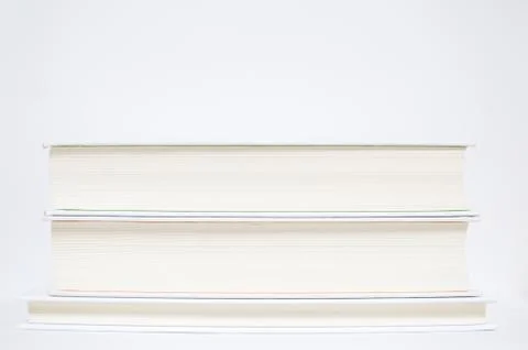 Book on white background Stock Photos