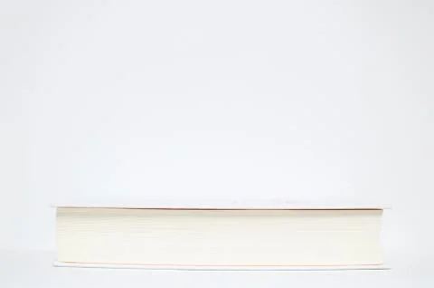 Book on white background Foto stock