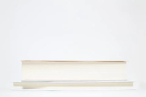 Book on white background Stock Photos