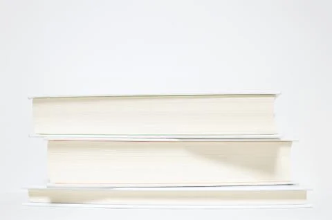 Book on white background Stock Photos
