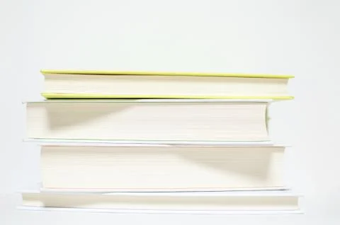 Book on white background Stock Photos